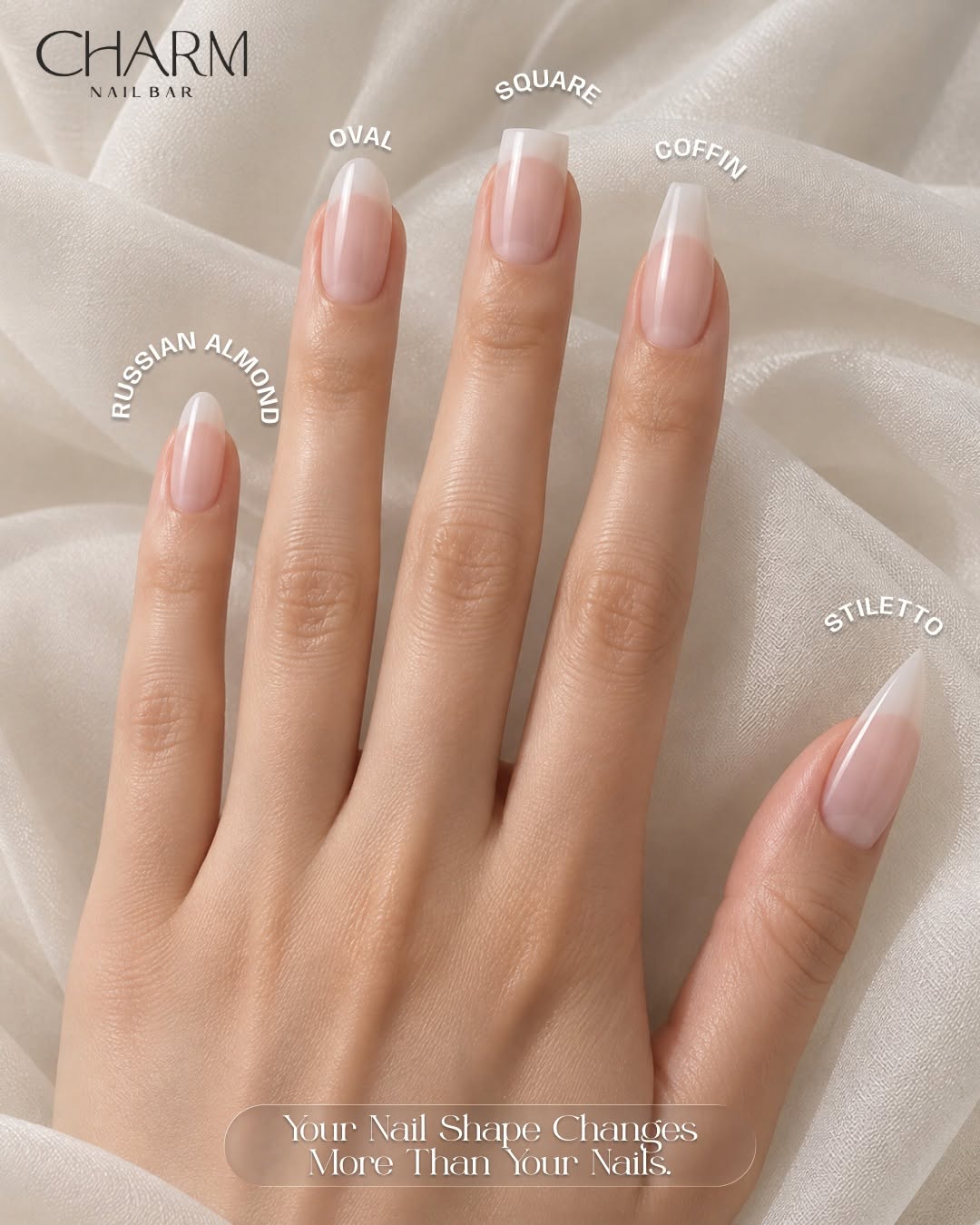 Charm nail bar